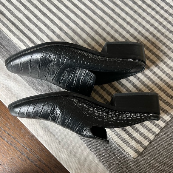 Steven by Steve Madden black leather loafers - Picture 3 of 8